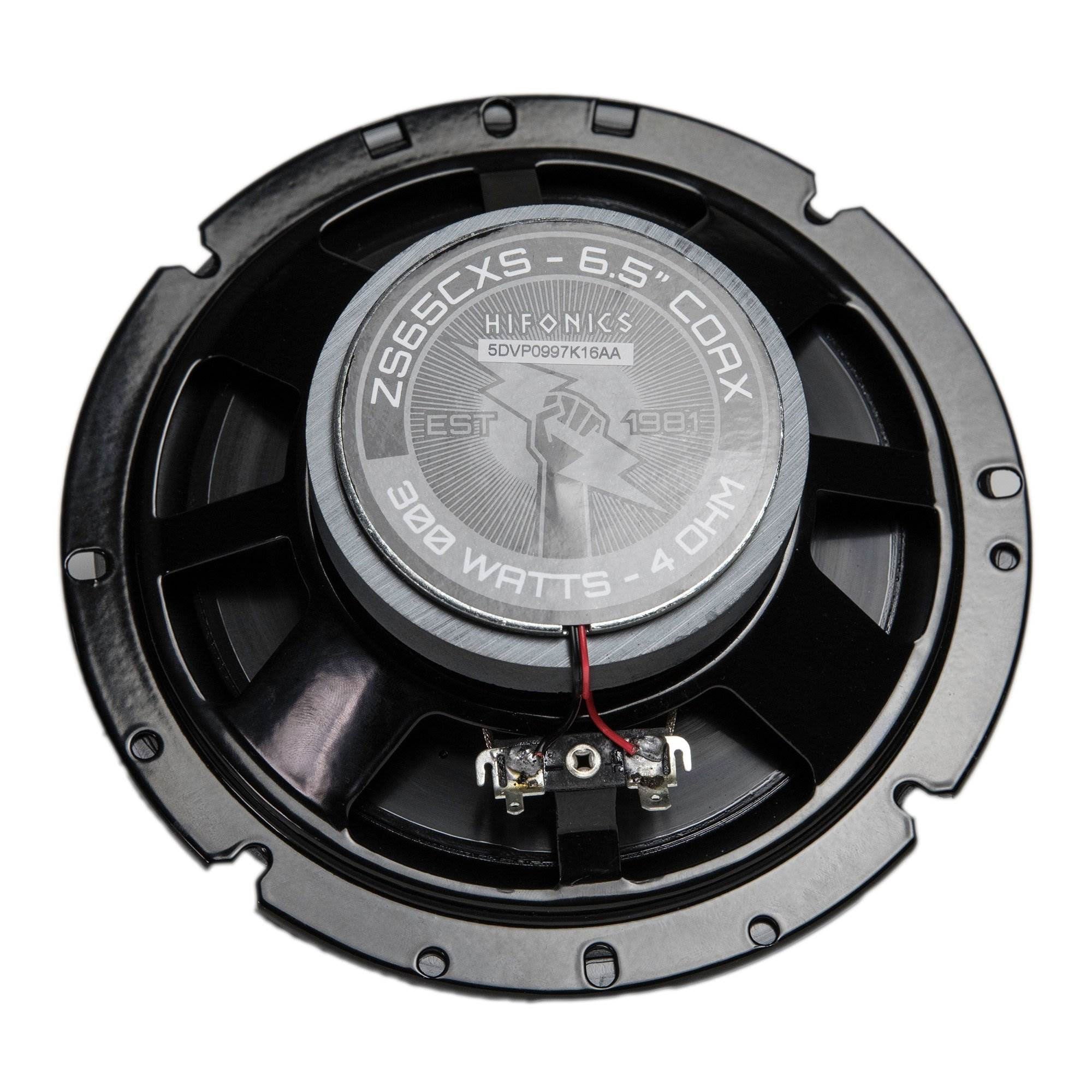 Hifonics Zeus Coaxial Speakers 6.5" 300W Shallow Mount, Pair & 5.25" 200W, Pair - VMInnovations