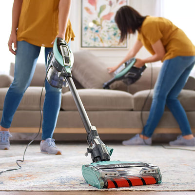 Shark APEX DuoClean Bagless Stick Vacuum, Blue (For Parts)