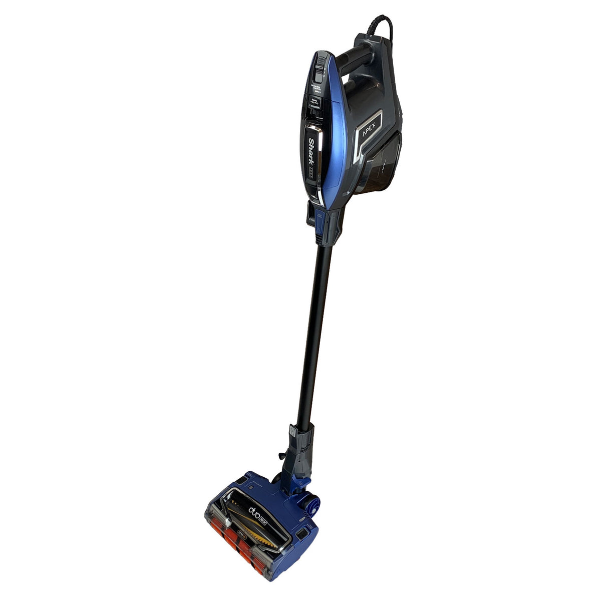 Shark APEX DuoClean Bagless Stick Vacuum, Blue (For Parts)