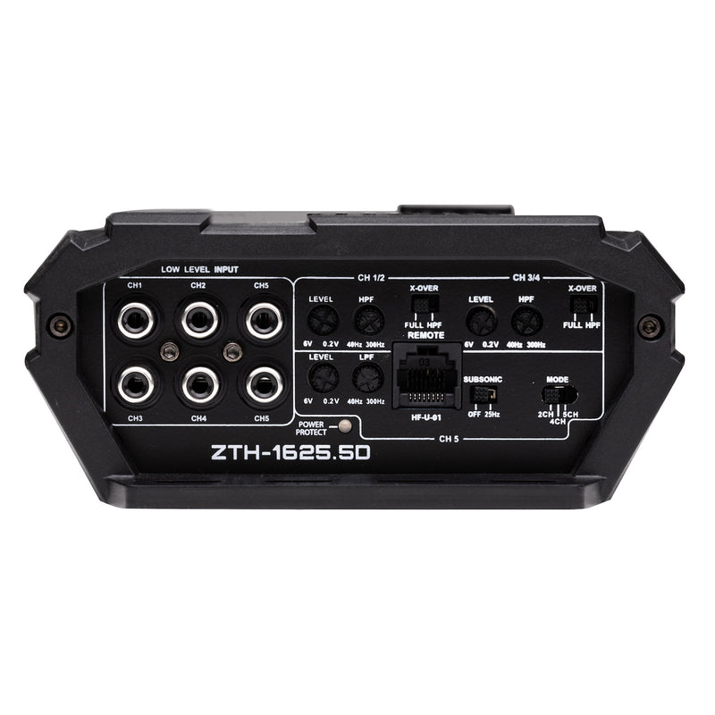 Hifonics ZTH-1625.5D ZEUS THETA Compact 1600W  5 Channel Amplifier (Open Box)