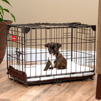 Lucky Dog 2 Door Dog Training Kennel w/ Leak Proof Pan, Extra Small (Open Box)
