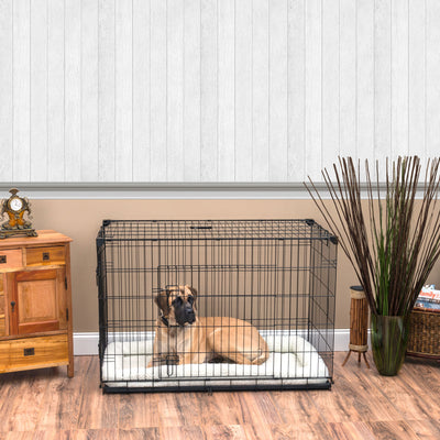Lucky Dog 2 Door Training Kennel with Handle and Removable Pan (Open Box)