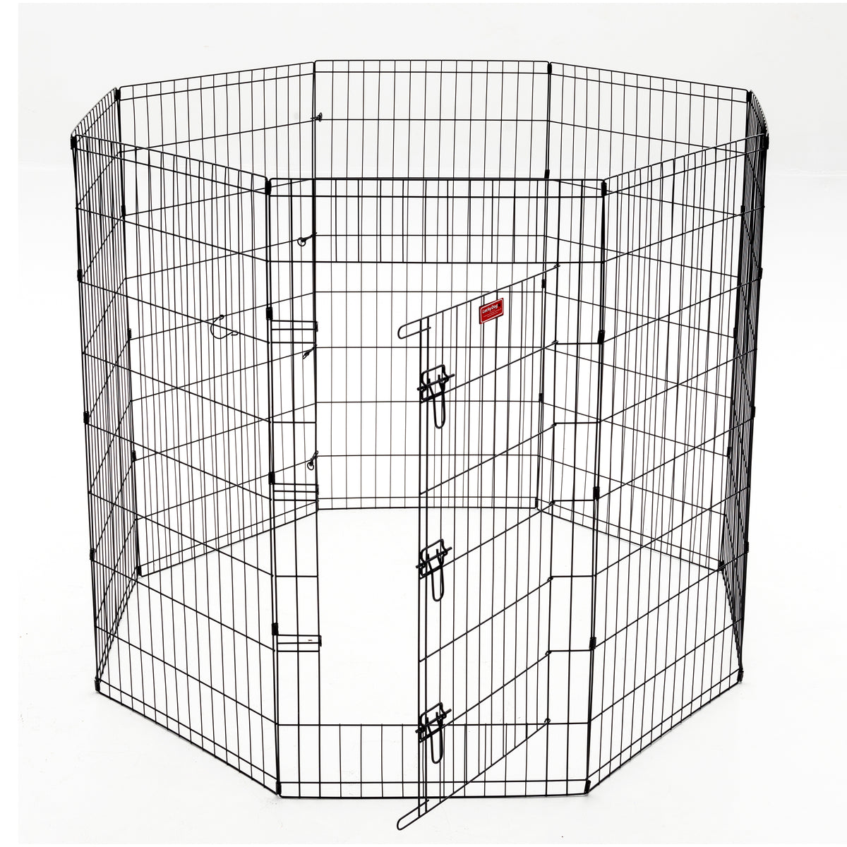 Lucky Dog Large 6' Modular Pet Exercise Play Pen, Indoor or Outdoor (Open Box)