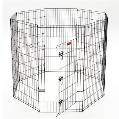 Lucky Dog Large 6' Modular Pet Exercise Play Pen, Indoor or Outdoor (Open Box)