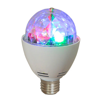 AudioPipe Zebra Sound LED 5 Volt 1 Watt Motor Magic Disco Light Bulb (10 Pack) - VMInnovations