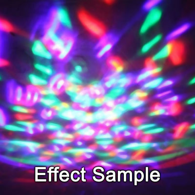 AudioPipe Zebra Sound LED 5 Volt 1 Watt DC Motor Magic Disco Light Bulb (4 Pack)