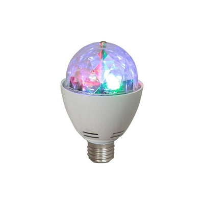 AudioPipe Zebra Sound LED 5 Volt 1 Watt DC Motor Magic Disco Light Bulb (8 Pack)