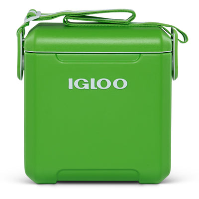 Igloo Tagalong 11 Qt Ice Drink Cooler with Body Shoulder Strap Green (For Parts)