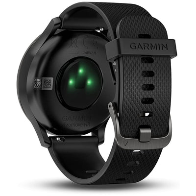 Garmin vívomove HR Hybrid Smartwatch with Touch Screen Display, Black, Large