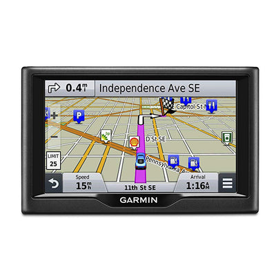 Garmin 58LM nuvi GPS Navigation Device w/ Car Charger, Window Mount, & USB Cable