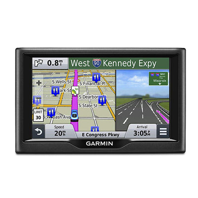 Garmin 58LM nuvi GPS Navigation Device w/ Car Charger, Window Mount, & USB Cable