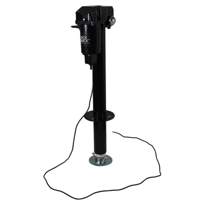 Quick Products 2.25" 3250lb Electric Tongue Jack w/ Dual Work Lights (Open Box)