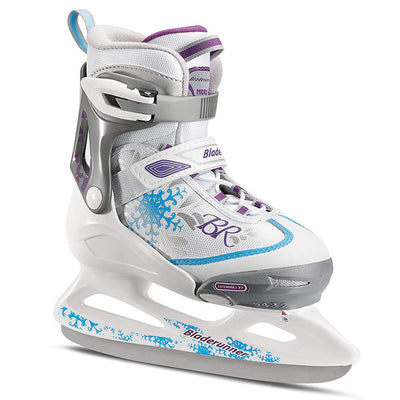 Rollergard ROC-N-Roller Guard, Pink (2 Pack) & Bladerunner Micro Ice Girl Skates