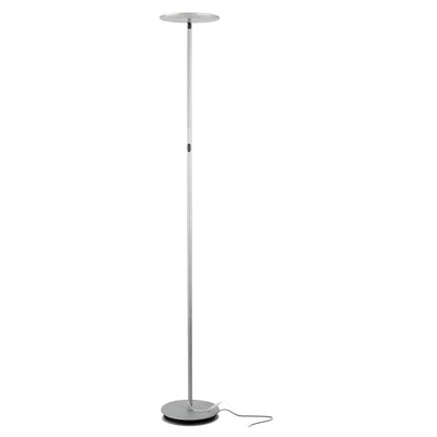 Brightech Sky LED Torchiere Bright Touch Sensor Floor Lamp, Silver (2 Pack)