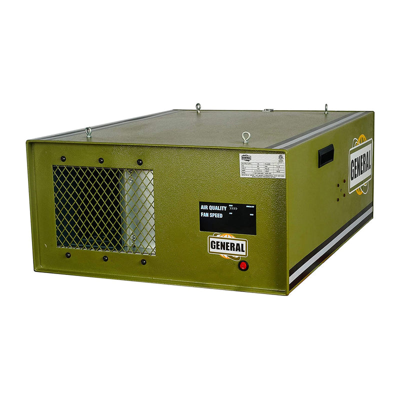General International 1/5 HP 1089 CFM Smart Air Purifier Super Filtration System