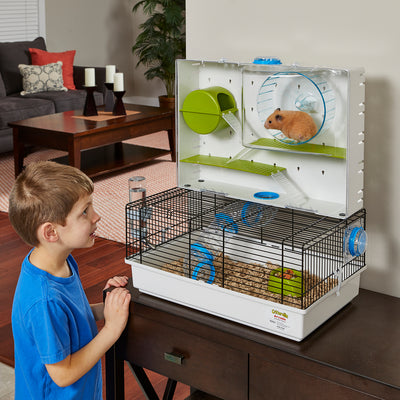 MidWest Home For Pets Critterville Arcade Hamster Cage w/ Multi Level Play Space
