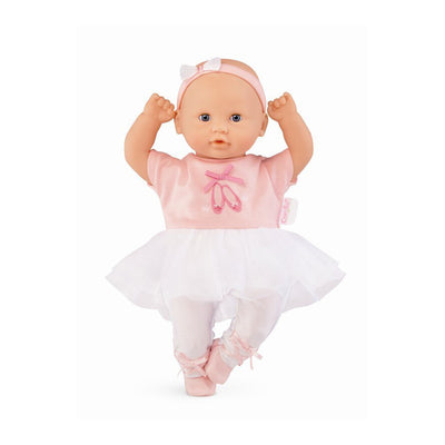 Corolle Mon Premier Bebe Calin Ballerina 12 Inch Baby Doll and Toy Stroller