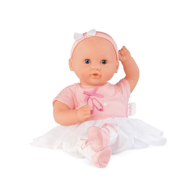 Corolle Mon Premier Bebe Calin Ballerina 12 Inch Baby Doll and Toy Stroller