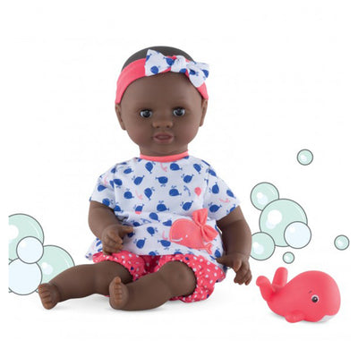 Corolle Mon Premier Baby Bath Waterproof Vanilla Scented Alyzee Doll with Whale
