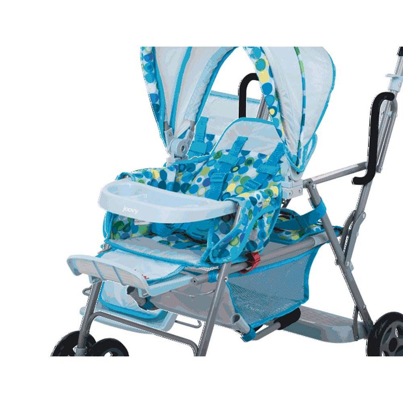 Joovy Pretend Play Kids Stroller + Toy Doll Car Seat + Portable Room2 Playard
