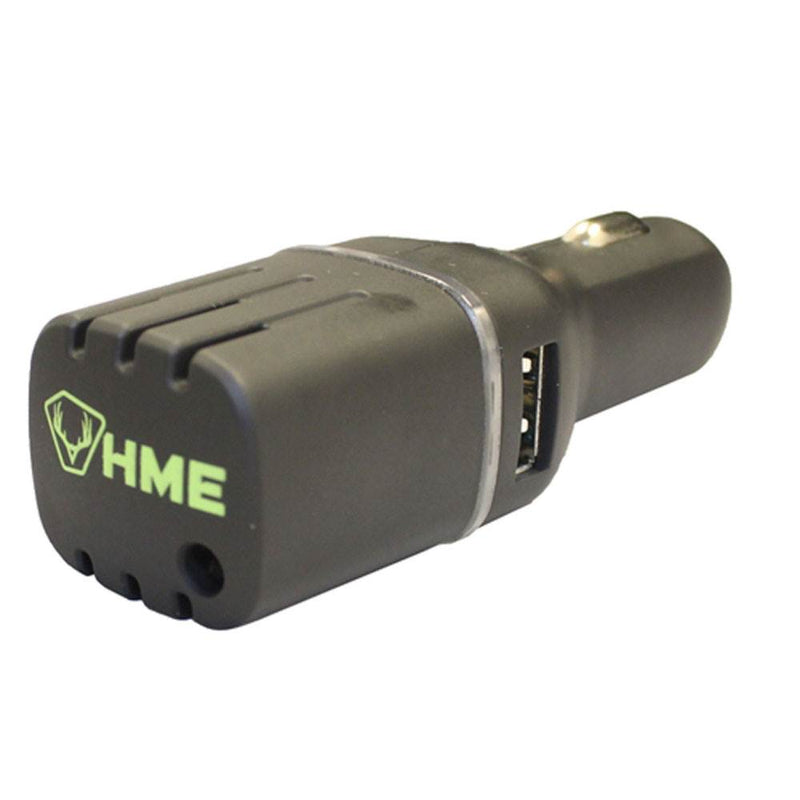 HME Scent Eliminator and Air Purifier Vehicle Plugin with USB Charging Device