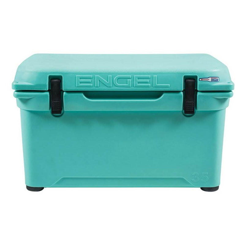 ENGEL 35 Quart 42 Can High Performance Roto Molded Ice Cooler Chest, SeaFoam
