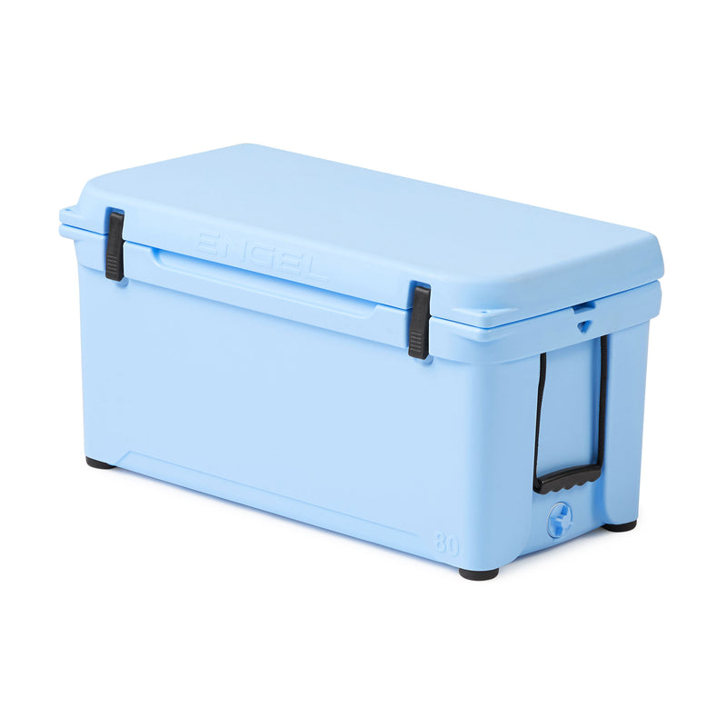 ENGEL 74 Quart 75 Can High Performance Roto Molded Ice Cooler, Blue