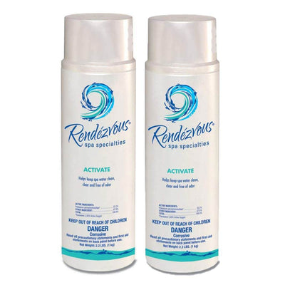 Rendezvous Spa Activate 2.2 LB 106696A Chlorine Free Oxidizer System, 2 Pack