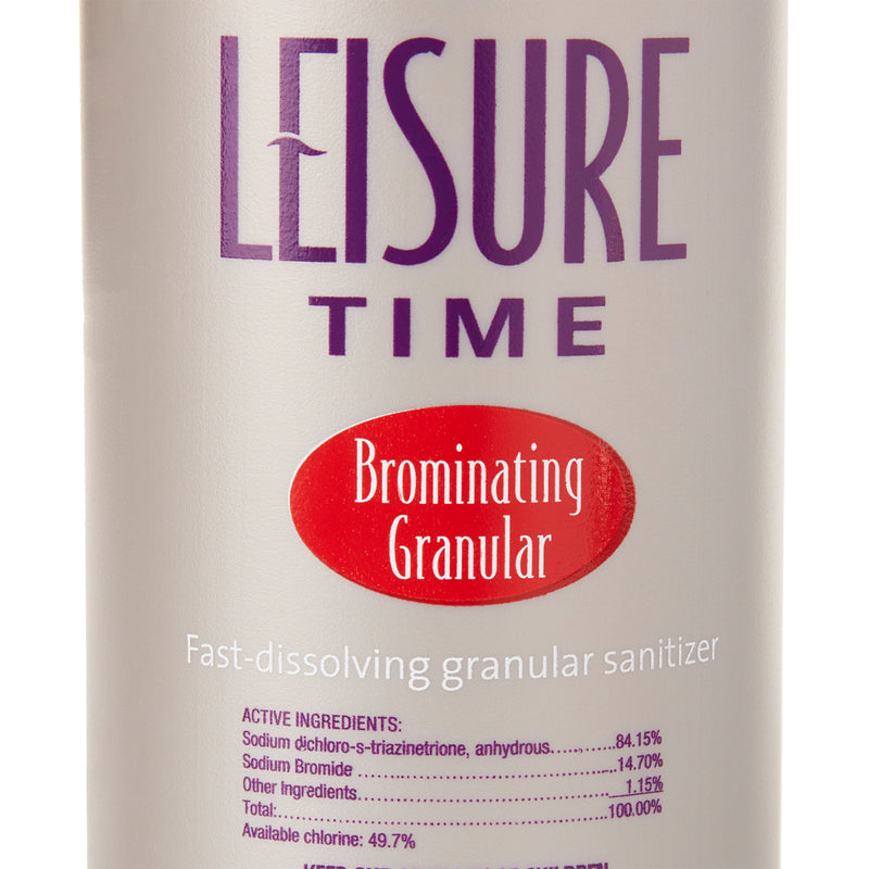 Leisure Time Brominating Pool and Hot Tub Spa Sanitizer Granular, 1.75 Pounds