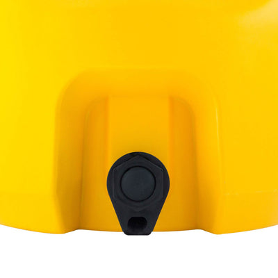 DeWALT Portable 5 Gallon Water Jug Dispenser Cooler w/Spout & Handles, Yellow
