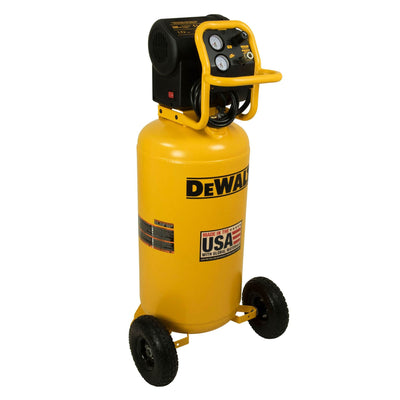 DeWalt DXCM271 Portable 27 Gallon Oil Free Electric Vertical Air Compressor