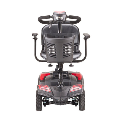 Drive Medical Scout Compact Travel Power Scooter, 4 Wheel, Extended Battery