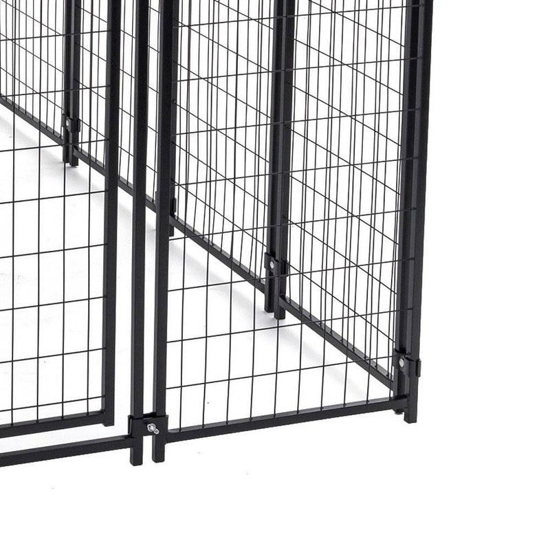 Lucky Dog Uptown Large Covered Kennel Heavy Duty Pet Cage Fence Pen (For Parts)