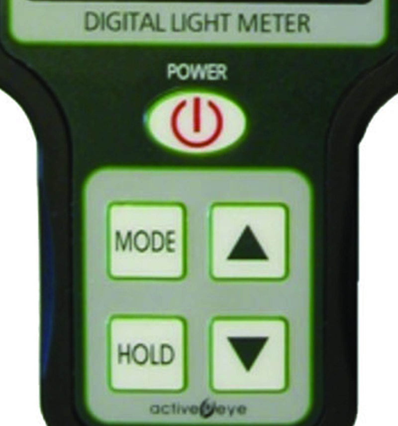 HYDROFARM Digital Hand-Held Sunlight Light Meter (Footcandles) w/ Case(Open Box)