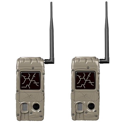 Cuddeback Cudde Link 20 MP 32GB SD Card Hunting and Game Trail Cameras (2 Pack)