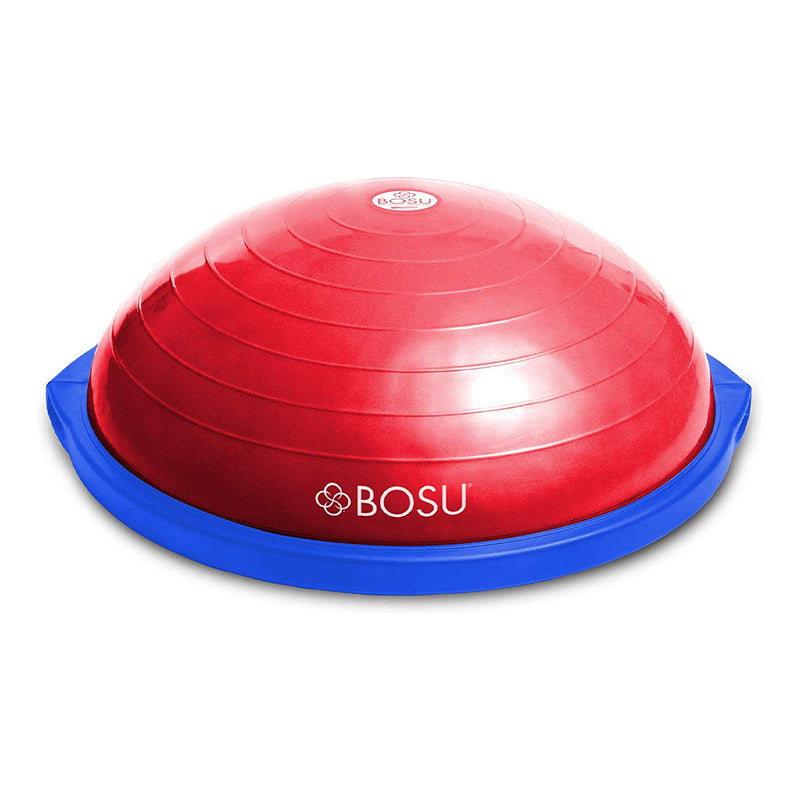Bosu Home Gym The Original Balance Trainer 65 cm Diameter, Red and Blue (Used)