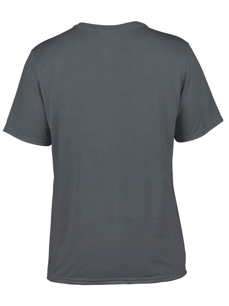 Gildan Classic Mens S Adult Performance Short Sleeve T-Shirt, Charcoal (2 Pack)