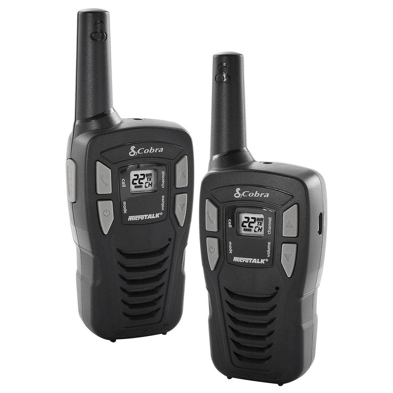 Cobra 16-Mile 22-Channel FRS/ GMRS Walkie Talkie 2-Way Radios | CX112 (3 Pairs)