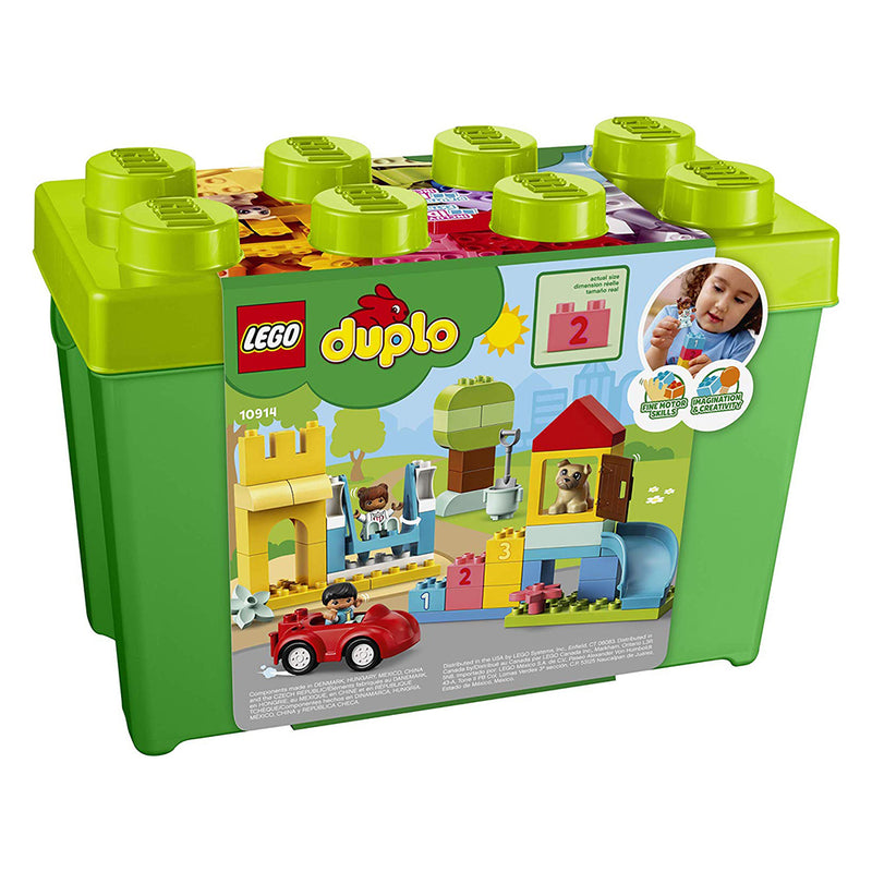 LEGO DUPLO 10914 Classic Deluxe Brick with Storage Box 89 Piece Building Set