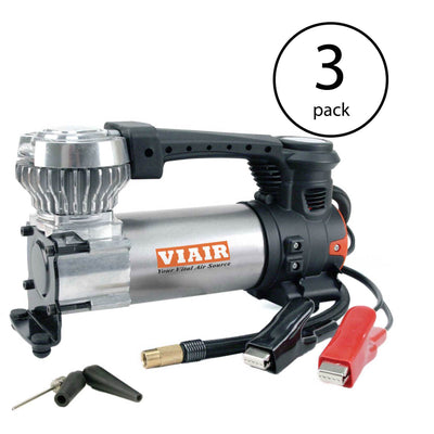 Viair 88P Portable Compressor Kit w/ Cord and Hose for Tires up to 33" (3 Pack)