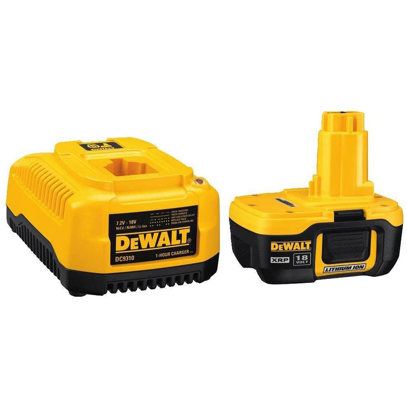 DeWalt 7.2 to 18 Volt NiCd NiMH Lithium Ion Battery Pack & Fast Charger (3 Pack)