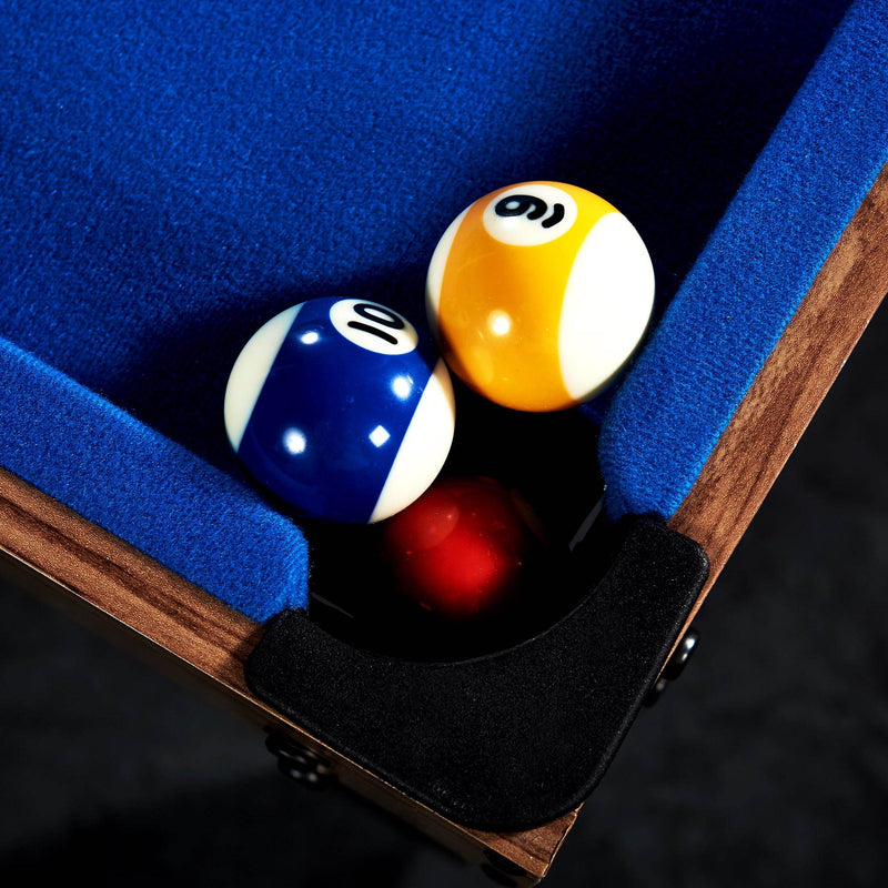 Lancaster 3 in 1 Pool Billiard Slide Hockey Foosball Combo Arcade Table (2 Pack)