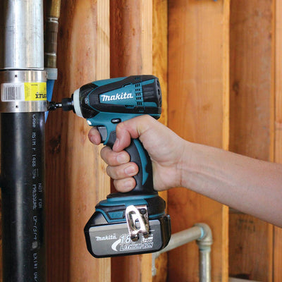 Makita 18V LXT 3.0Ah Lithium-Ion Cordless 4 Piece Combo Kit w/ Battery (2 Pack)