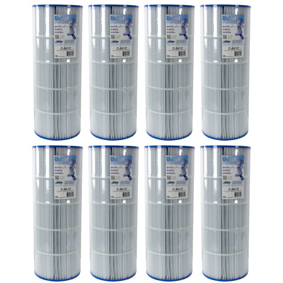 Unicel Hayward Star Clear CX1200RE Replacement Pool Filter Cartridge (8 Pack)