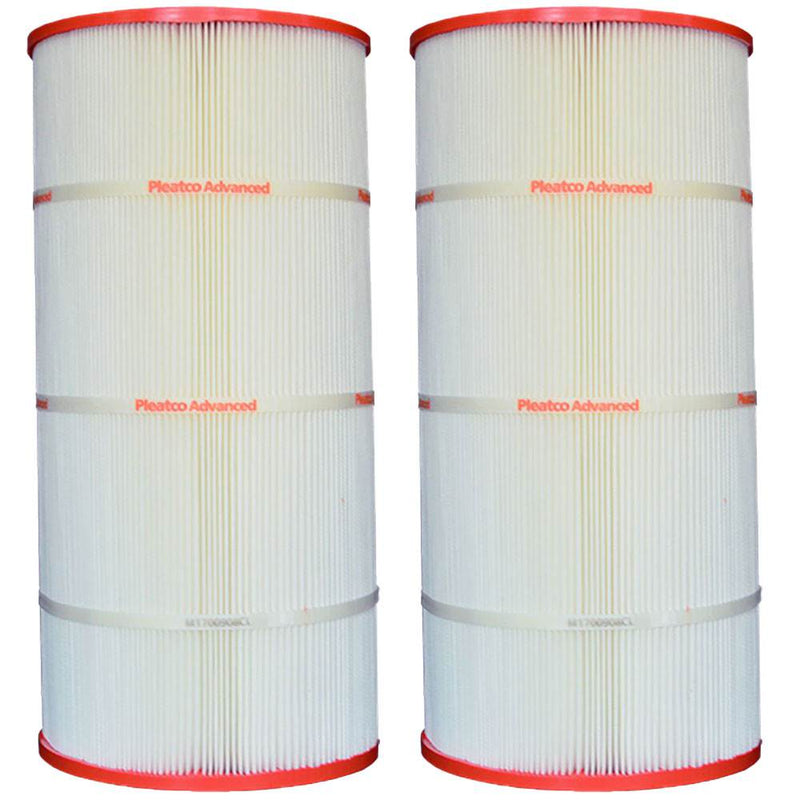 Pleatco Advanced Swimming Pool Replacement Cartridge Filter (2 Pack)
