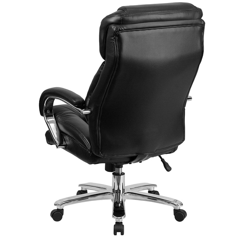 Flash Furniture Intensive Use Leather Hercules Office Swivel Chair (2 Pack)