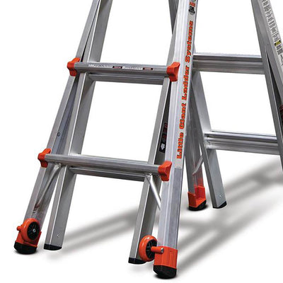 Little Giant Ladder Systems 17' Type IA Aluminum Multi Position Ladder (2 Pack)