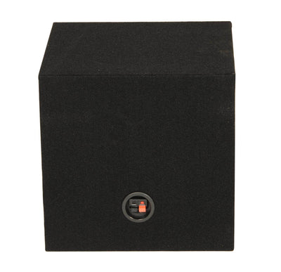 Q-POWER 15 Inch Single Sealed Car Audio Subwoofer Sub Box Enclosure (2 Pack)
