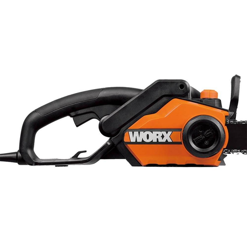 Worx 18 Inch Bar Powerful 15 Amp Lightweight Corded Electric Chainsaw (2 Pack)