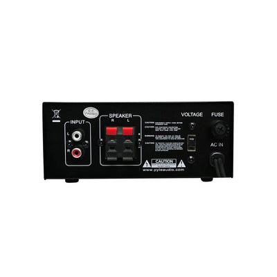 Pyle Mini 2 x 40-Watt Stereo Power Amplifier + USB/SD/AUX/LED Display (2 Pack)